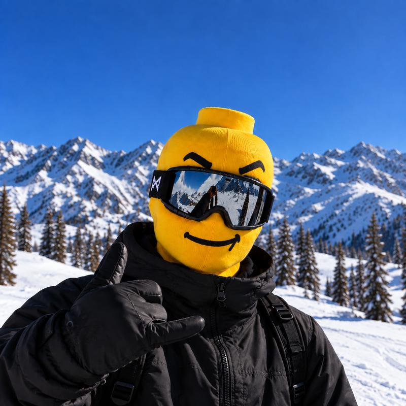 Funny Cartoon Ski Mask Balaclava