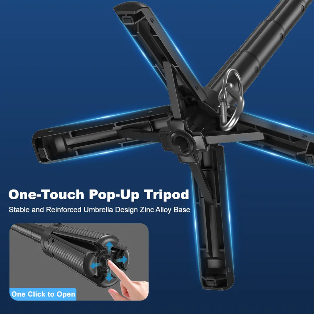 4-in-1 Mini Selfie Stick & Phone Tripod