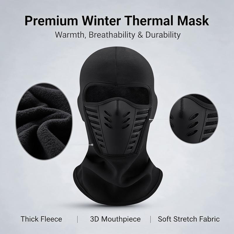Fleece Full Face Balaclava Mask