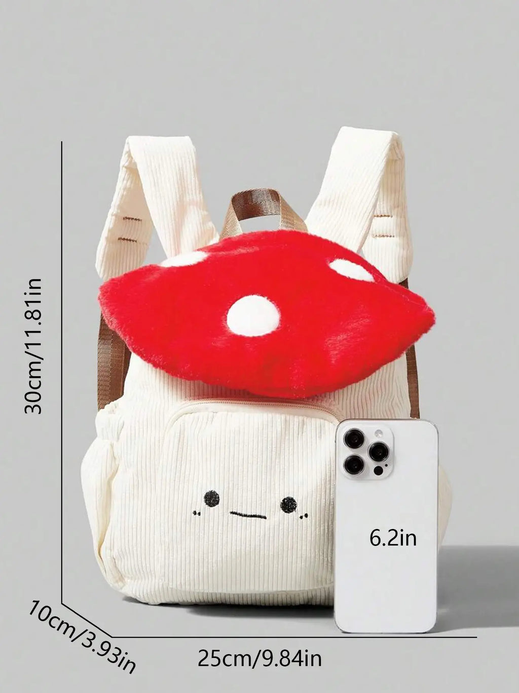 Kawaii Mushroom Backpack