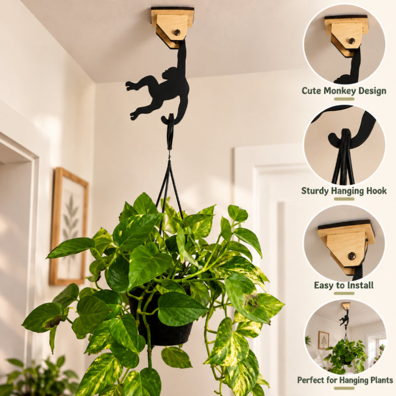 Monkey Banana Hanger Hooks – 3-Piece Set