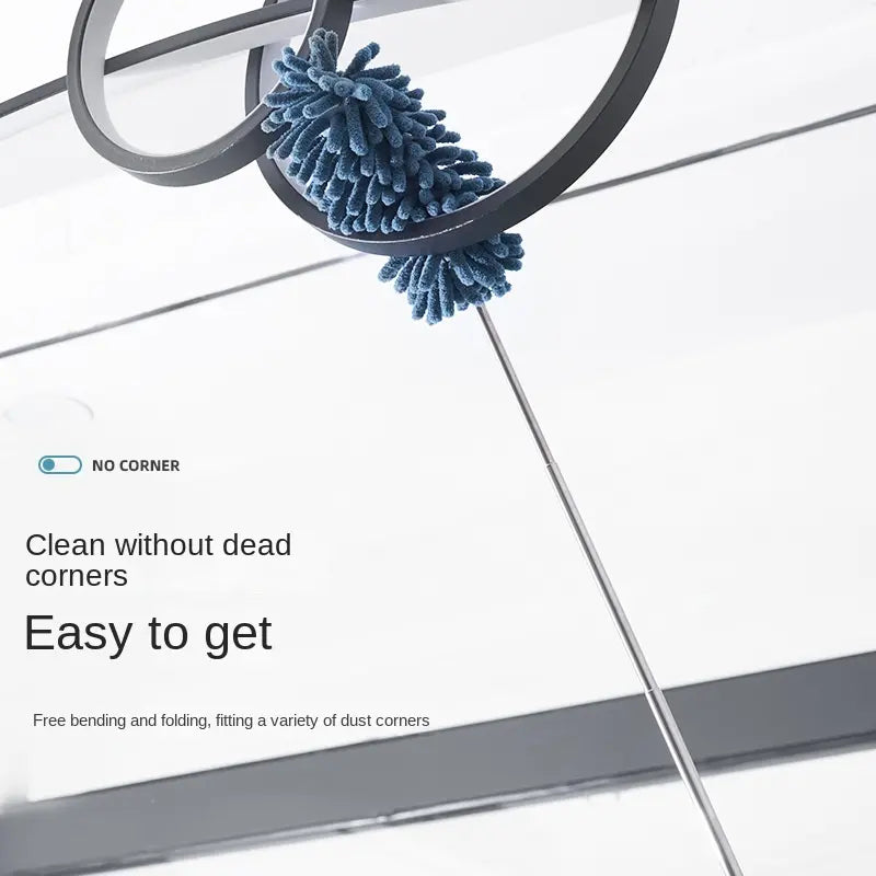 Retractable Microfiber Car Duster – Extendable Long Handle