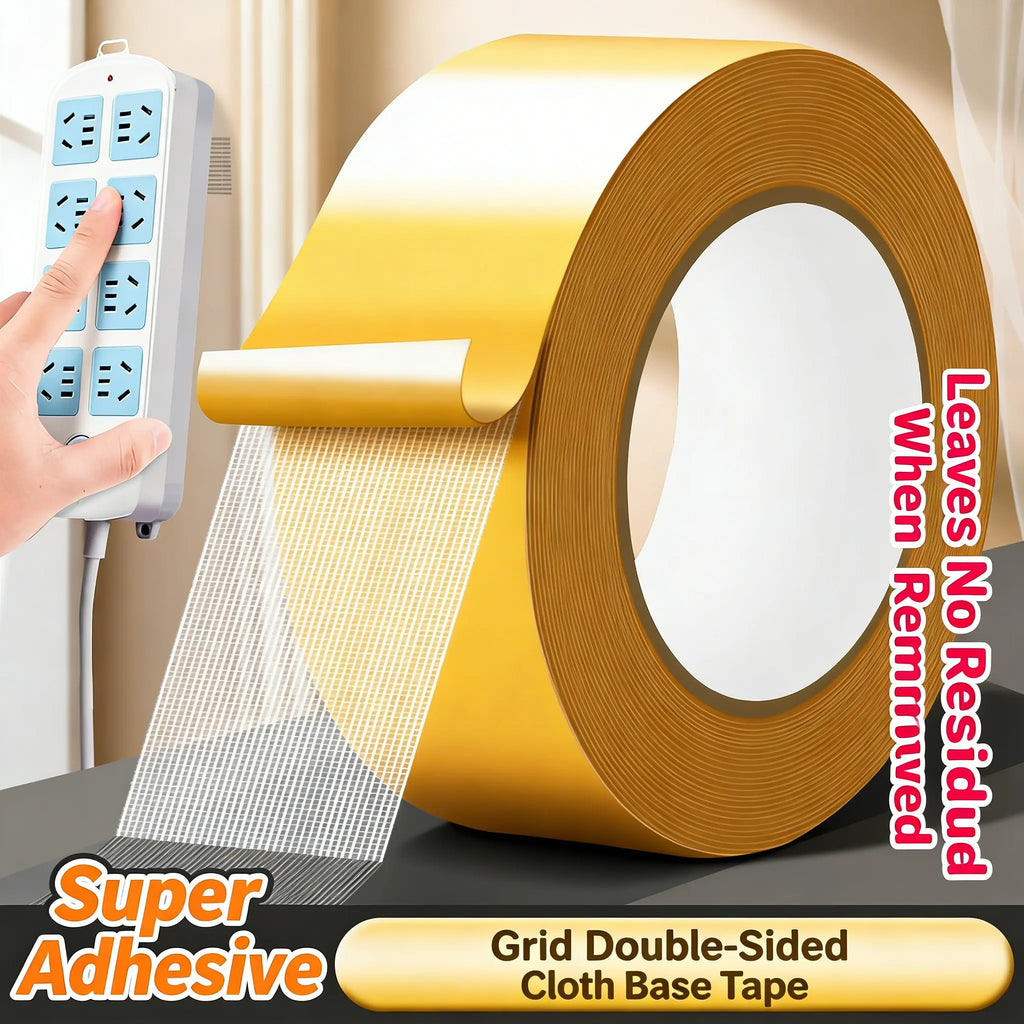 Heavy-Duty Double-Sided Mesh Tape