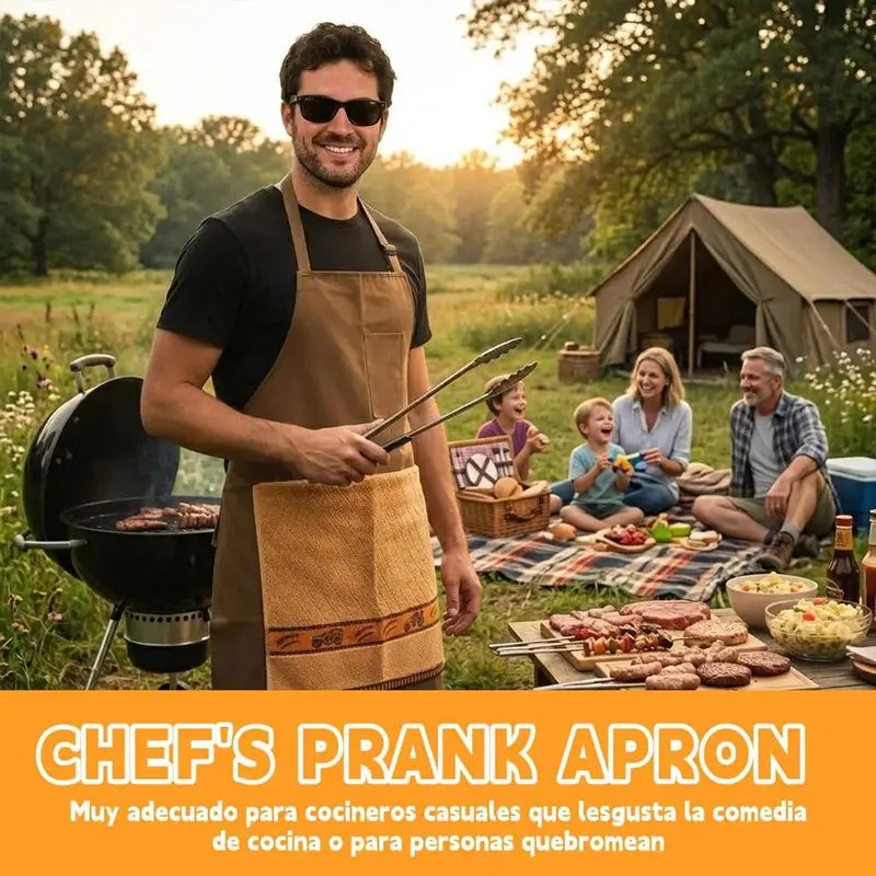 Funny Dad Apron with Hidden Surprisec