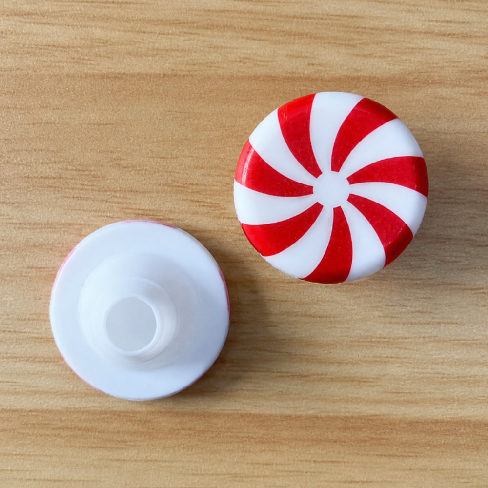 Festive Knob Covers – Pumpkin & Peppermint Designs