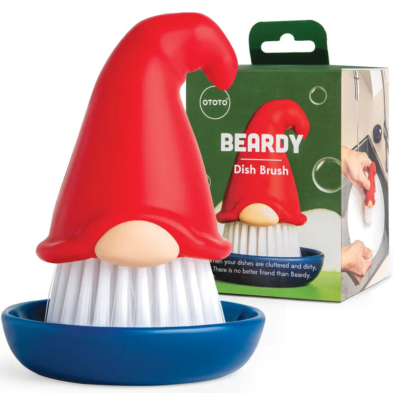 Gnome Standing Dish Brush