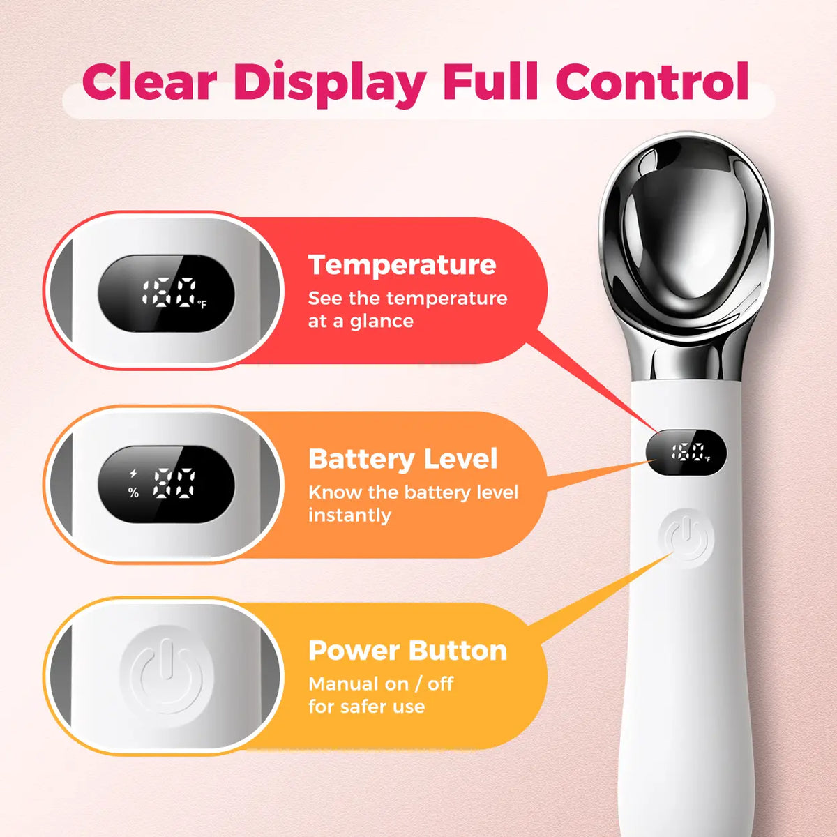 Electric Heated Ice Cream Scoop