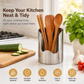 Stainless Steel Kitchen Utensil Holder – Countertop Organizer