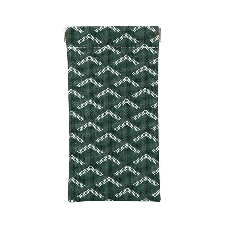 Mini Eyeglass Pouch – Soft Protective Glasses Case with Auto Closure