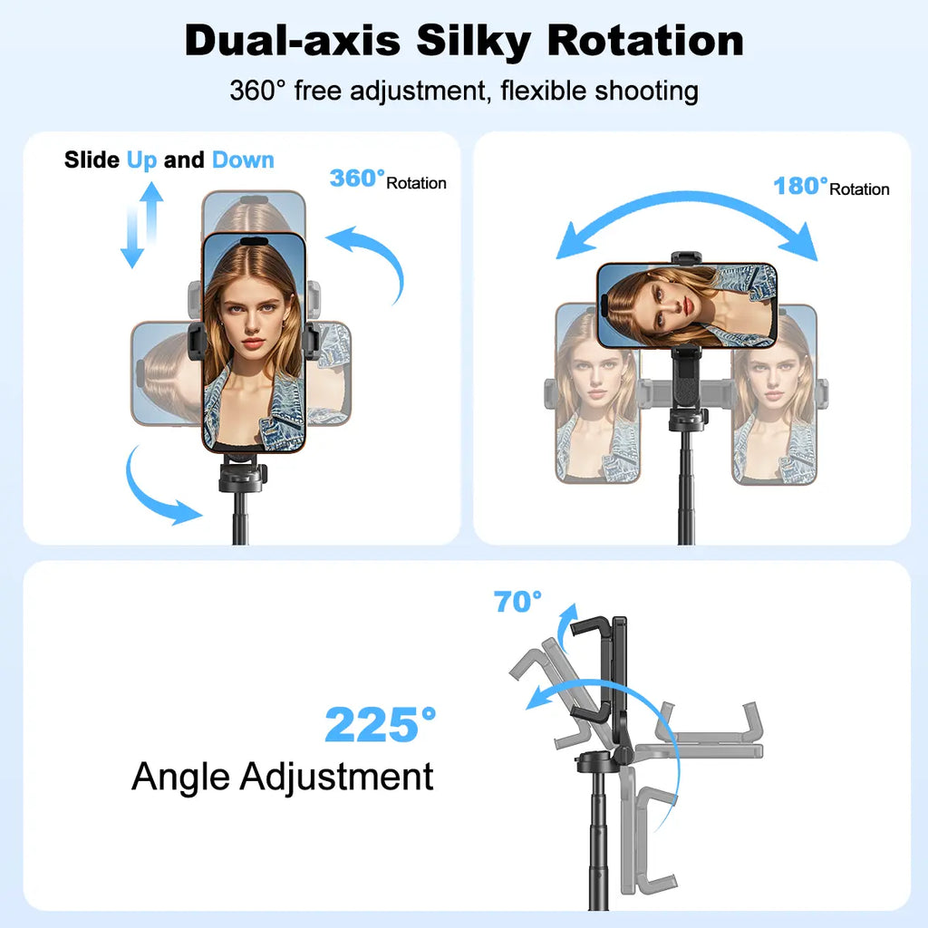4-in-1 Mini Selfie Stick & Phone Tripod
