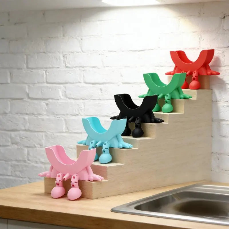 Funny Sitting Sponge Holder with Drainage