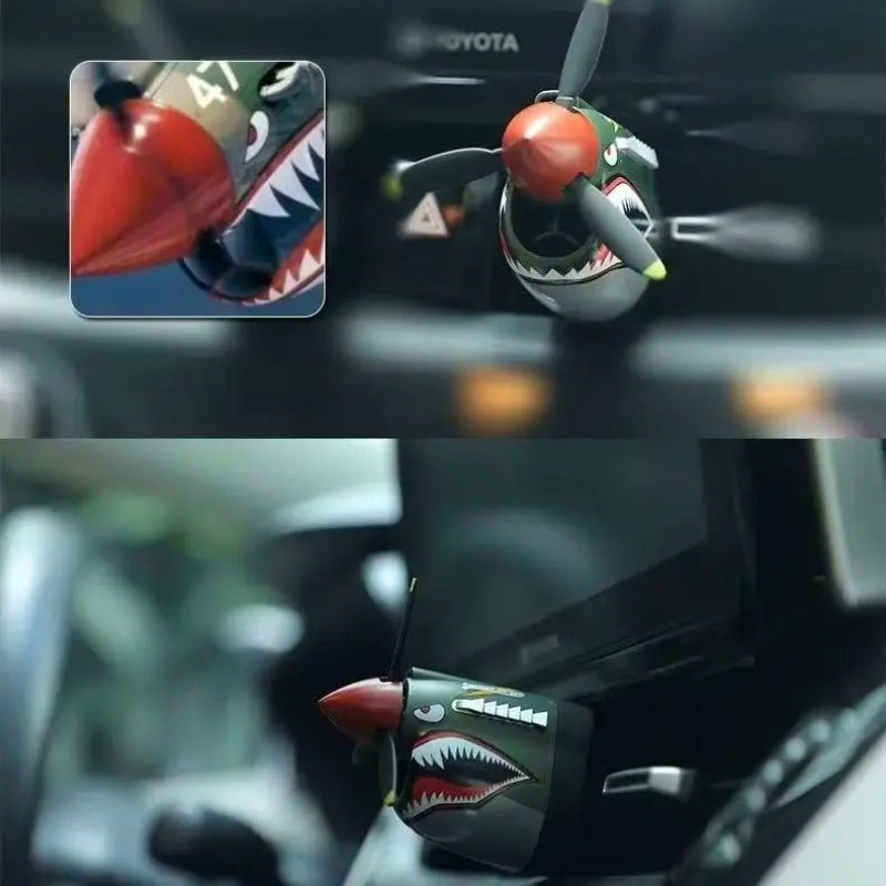 P-40 Fighter Plane Car Vent Air Freshener – Propeller Design