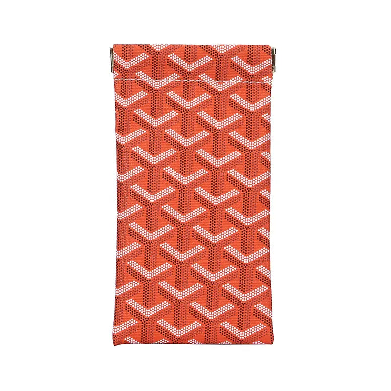 Mini Eyeglass Pouch – Soft Protective Glasses Case with Auto Closure
