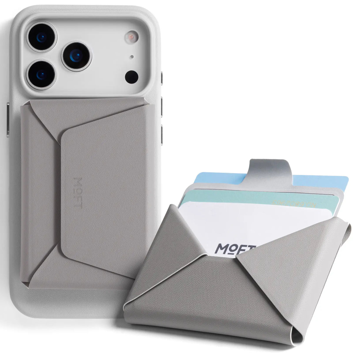 MagSafe Wallet Stand – Slim Magnetic Card Holder with Kickstand, RFID Blocking Wallet