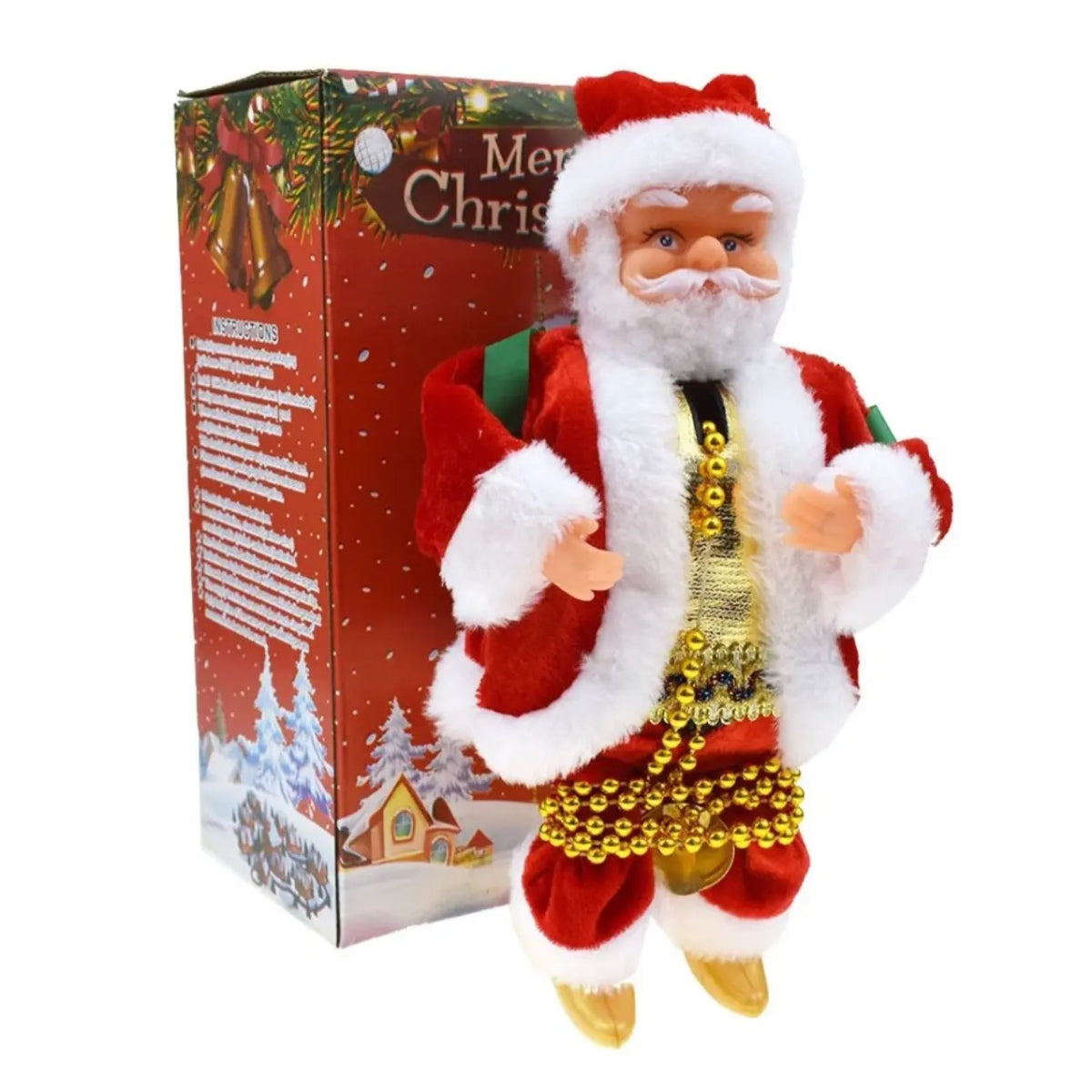 Electric Climbing Santa – Animated Christmas Hanging Decoration