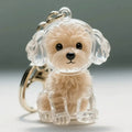 Dog Fur Keepsake Keychain – Pet Hair Memory Charm