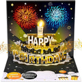 3D Pop Up Birthday Card with Music & LED Lights – DIY Age Cake Card