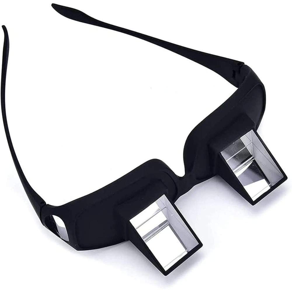 90° Lazy Glasses for Bed – Prism Reading & TV Glasses