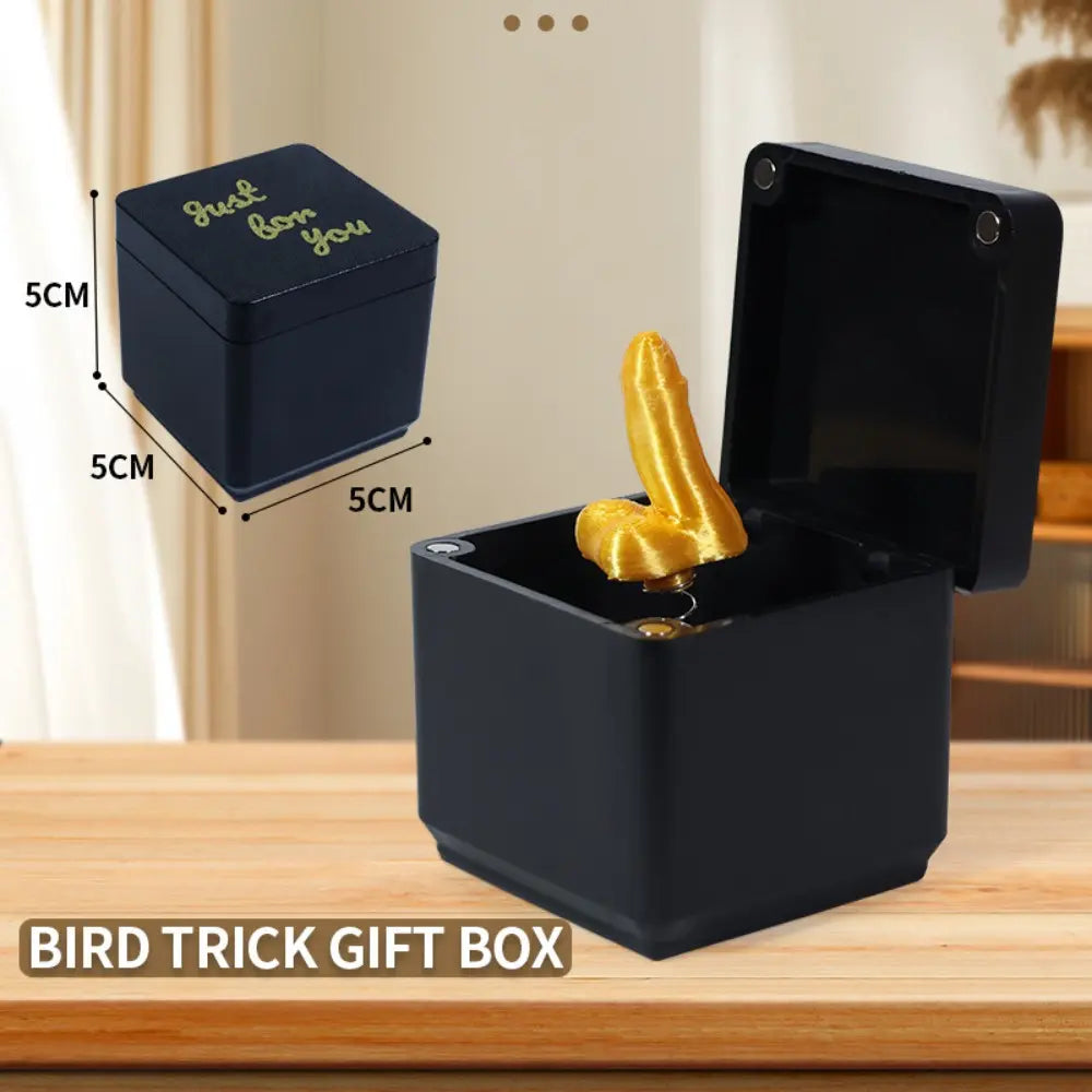 Funny Surprise Prank Gift Box – Spring-Loaded Gag Gift
