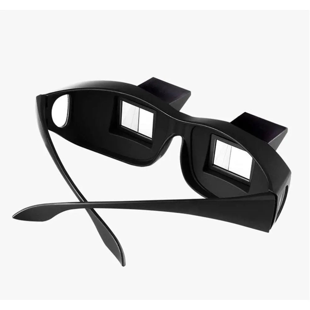 90° Lazy Glasses for Bed – Prism Reading & TV Glasses