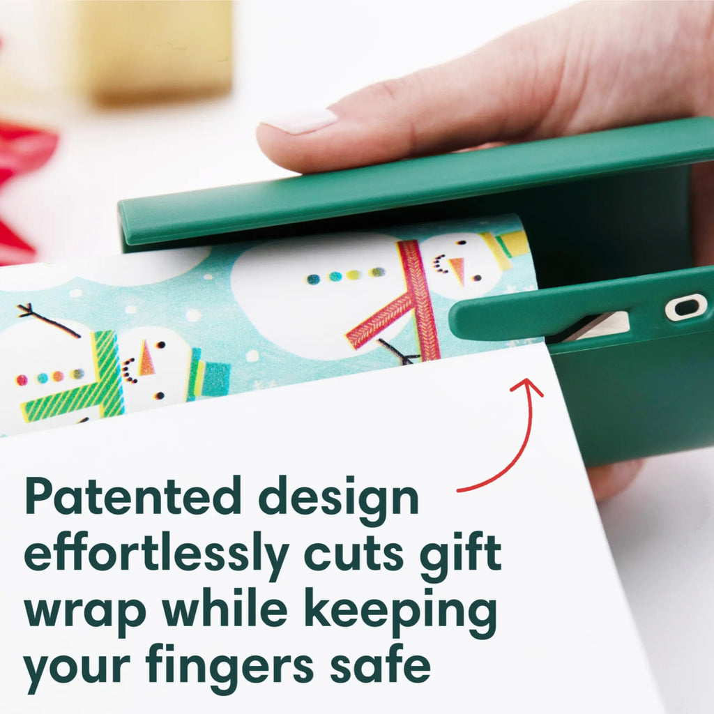 Sliding Gift Wrap Cutter– Safe & Easy Wrapping Paper Tool