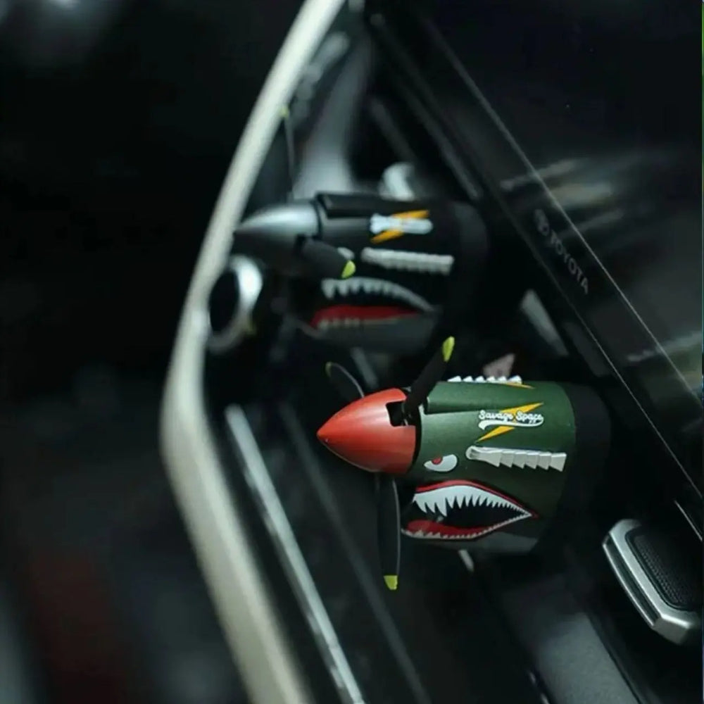 P-40 Fighter Plane Car Vent Air Freshener – Propeller Design