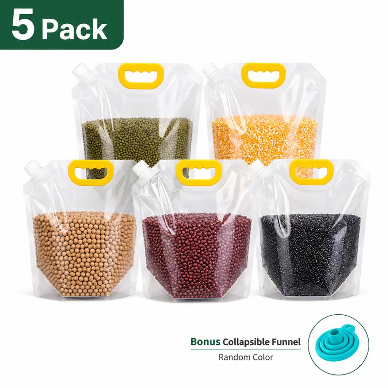 Reusable Food Storage Bags with Spout – 2.5L