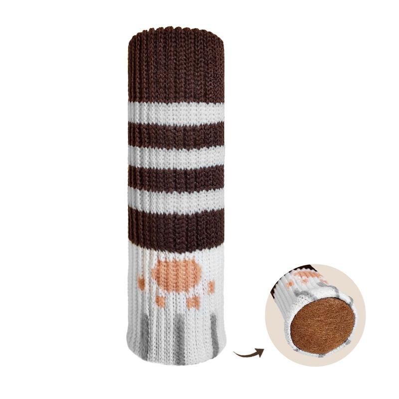 Knitted Chair Leg Socks – Anti-Scratch Floor Protectors