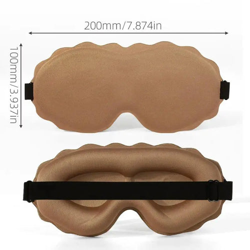 3D Contoured Blackout Sleep Mask