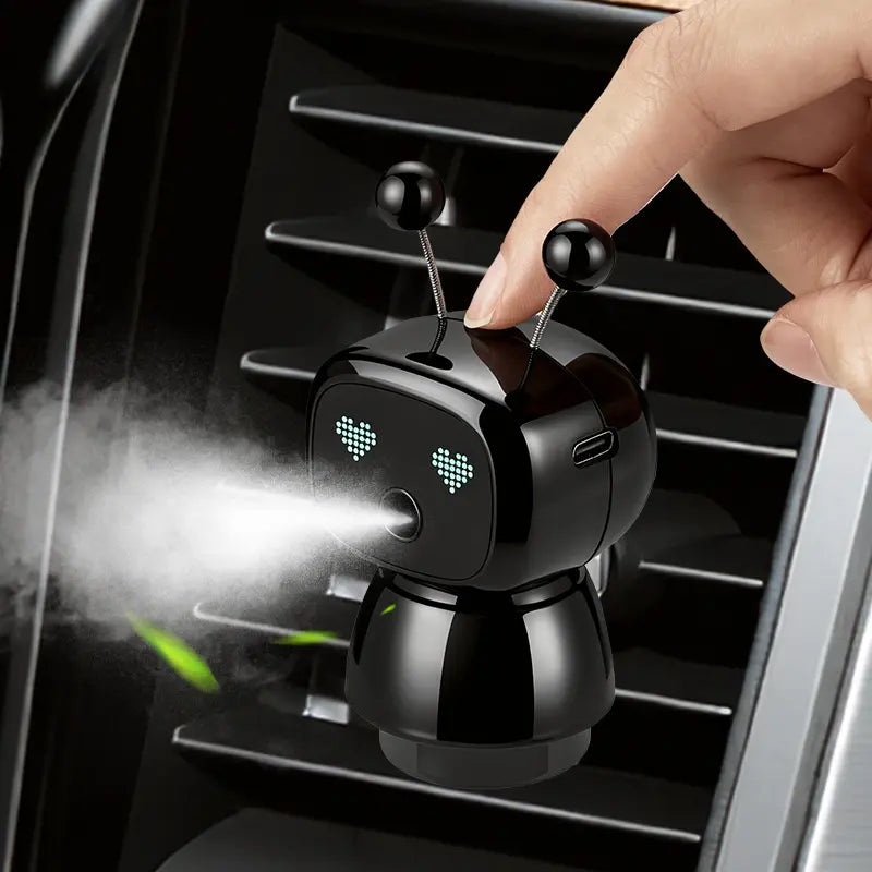 Smart Robot Car Diffuser – Motion-Sensing Aroma Mist