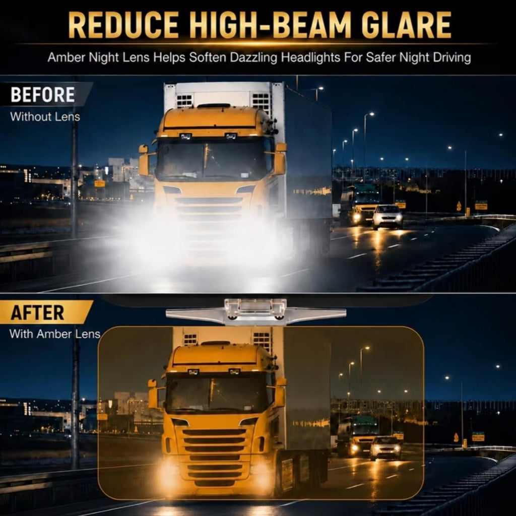 2-in-1 Day & Night Anti-Glare Car Sun Visor