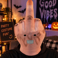 Funny Middle Finger Mask – Adult Halloween Party Costume