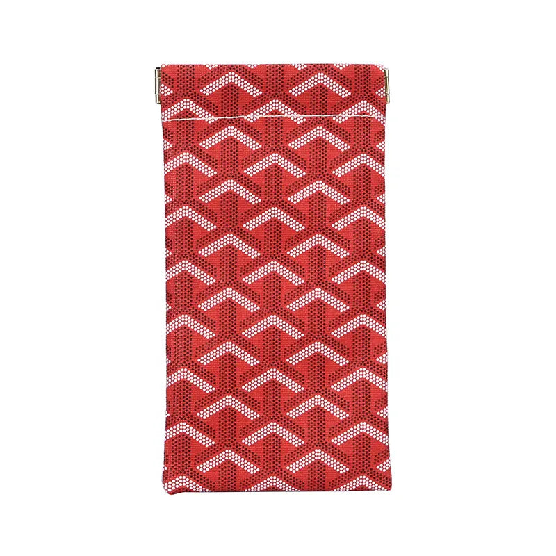 Mini Eyeglass Pouch – Soft Protective Glasses Case with Auto Closure