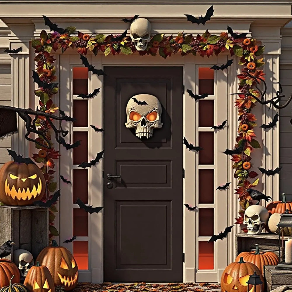 3D LED Halloween Bat Wall Decorations – Spooky Light-Up Decor