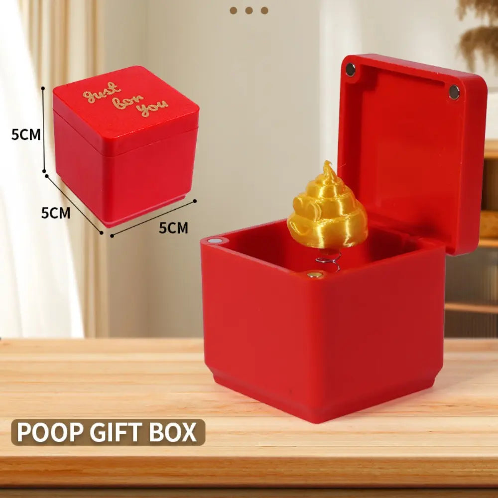 Funny Surprise Prank Gift Box – Spring-Loaded Gag Gift