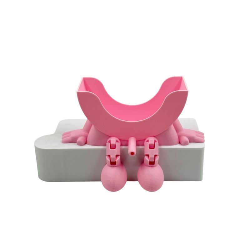 Funny Sitting Sponge Holder with Drainage
