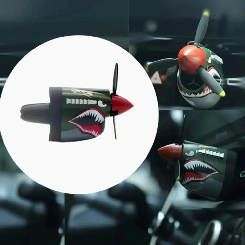P-40 Fighter Plane Car Vent Air Freshener – Propeller Design