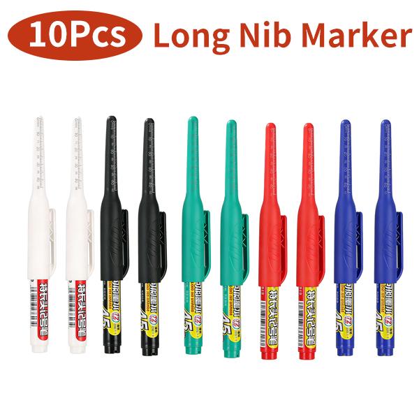 45mm Long Nib Deep Hole Marker Pens – Precision Marking Tool