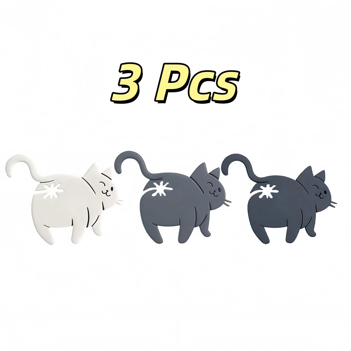 Cute Cat-Shaped Bag Clips – Reusable Bread & Snack Sealers