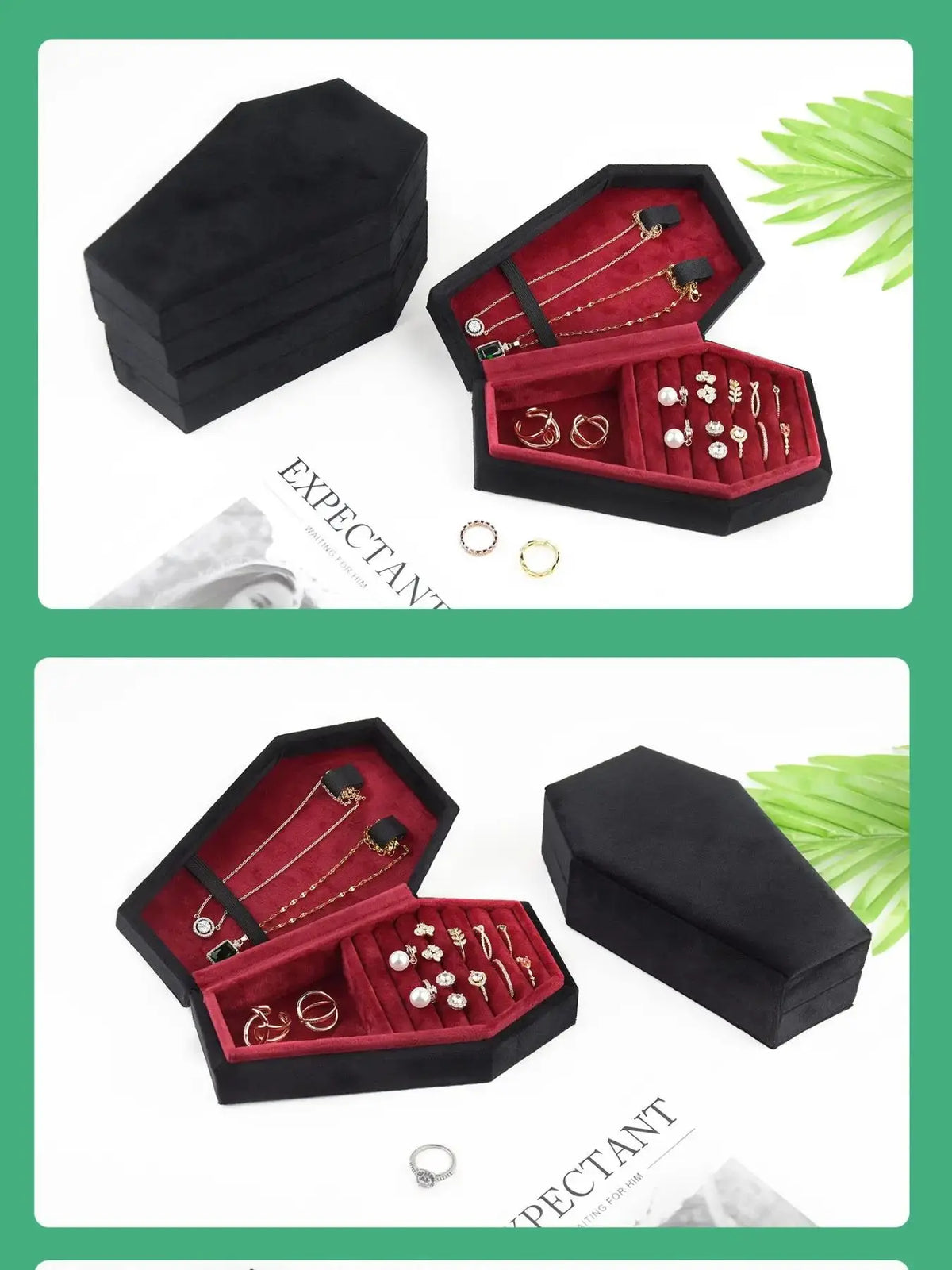 Velvet Jewelry Box – Luxury Jewelry Organizer