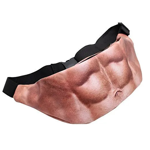 3D Beer Belly Fanny Pack – Funny Waist Bag