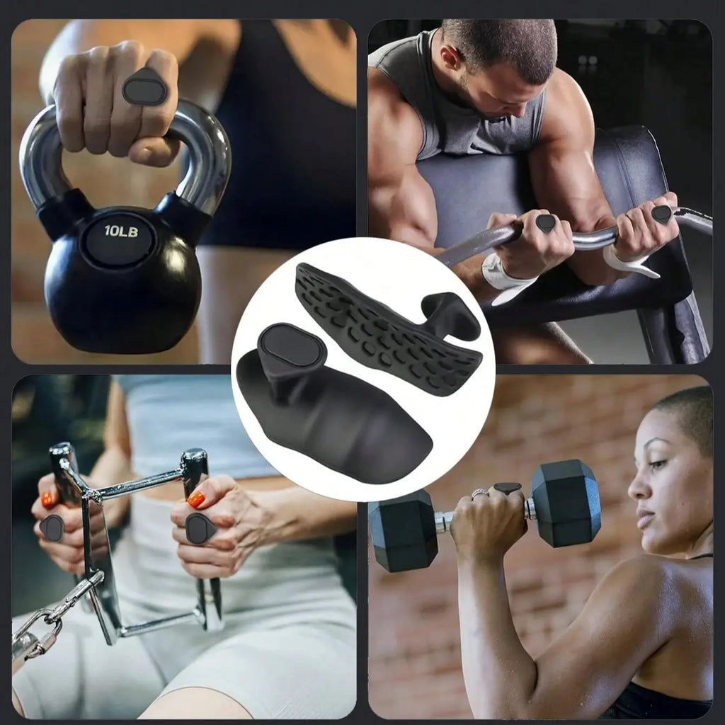 Silicone Grip Workout Gloves – Anti-Slip Palm Protectors