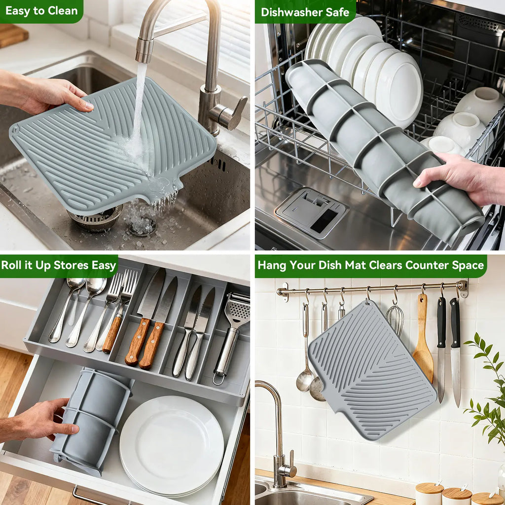 Silicone Dish Drying Mat