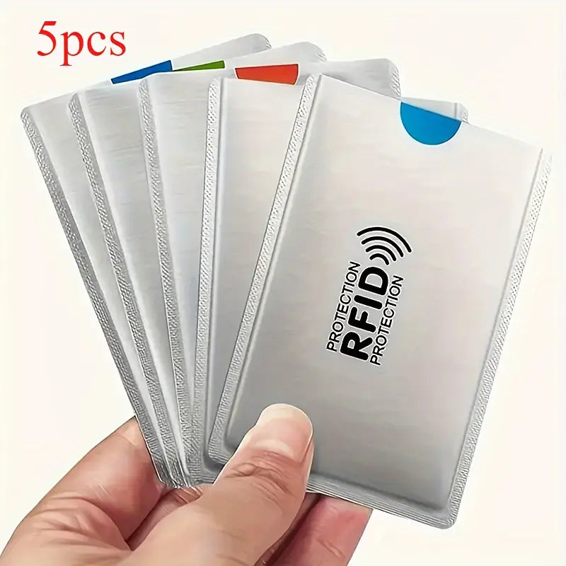 RFID Blocking Card Sleeves – Anti-Scan Card Protectors