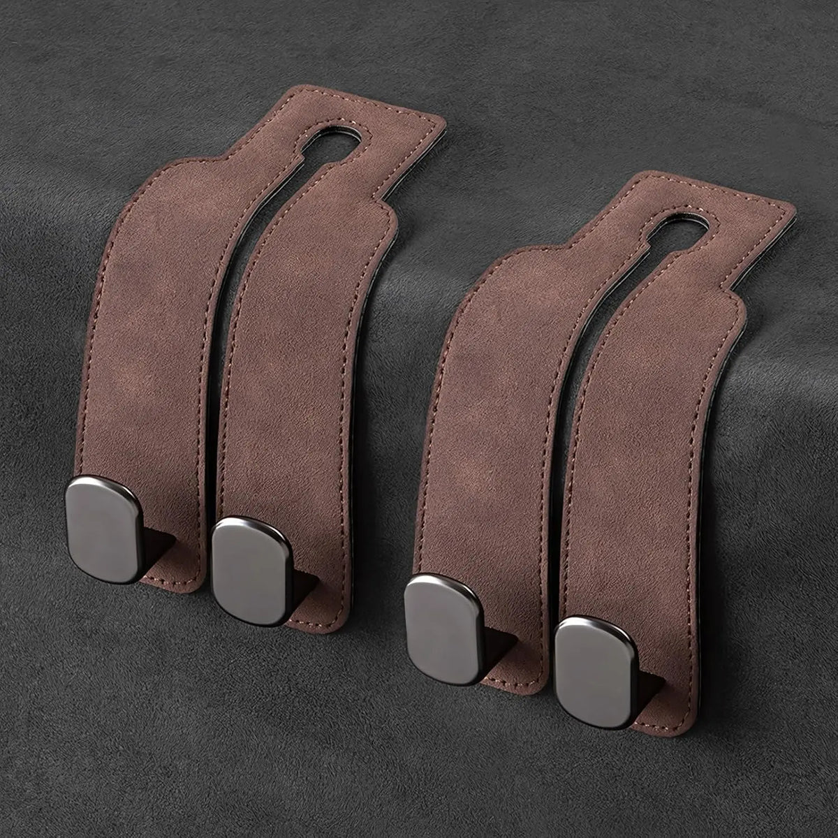 Car Seat Headrest Hook – Double Storage Hook for Bags, Purses & Groceries