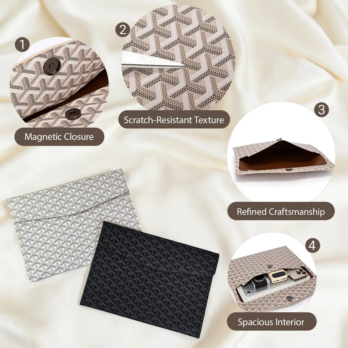 A4 Document & Tablet Organizer Sleeve