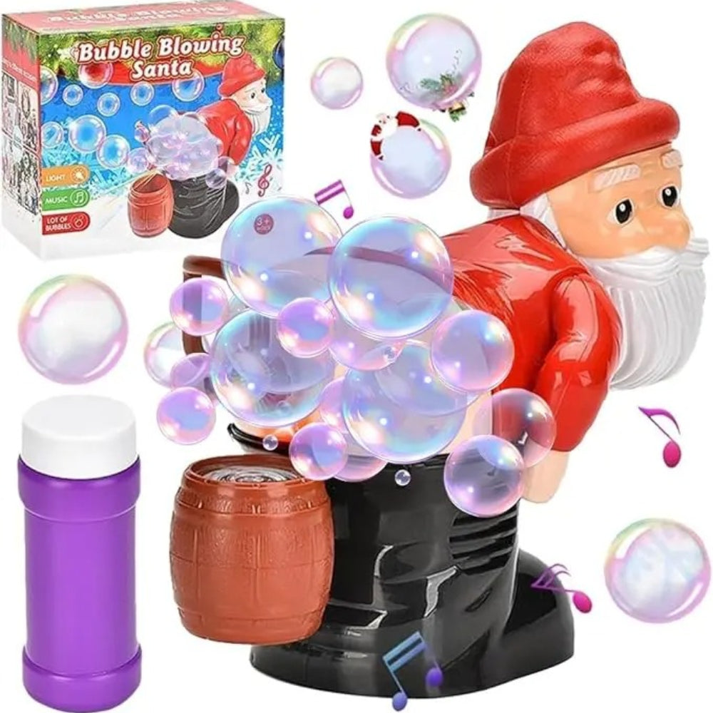 Farting Santa Bubble Machine – Funny Christmas Bubble Toy with Music & Sounds