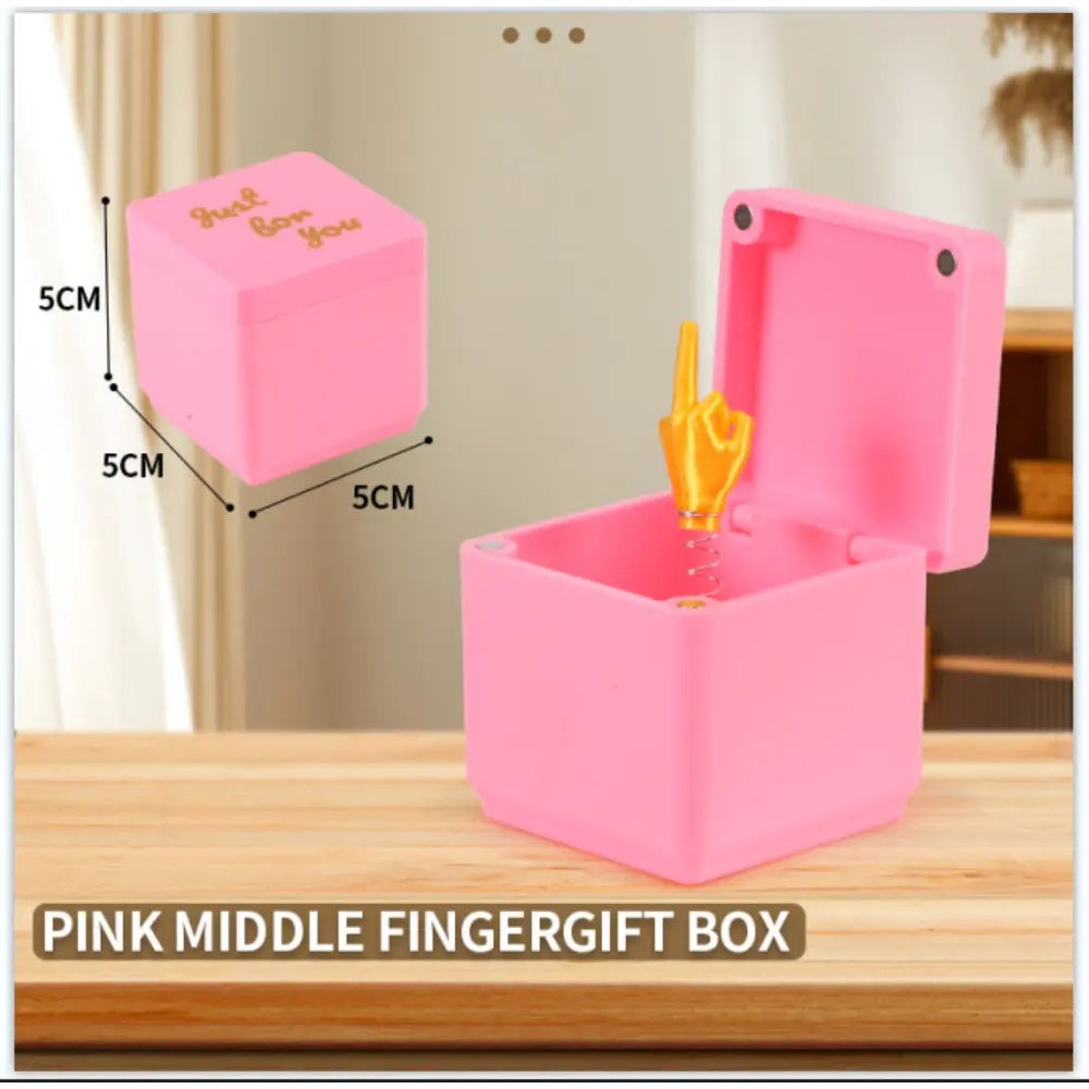 Funny Surprise Prank Gift Box – Spring-Loaded Gag Gift