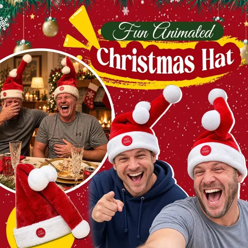 Naughty Santa Hat – Funny Adult Christmas Hat