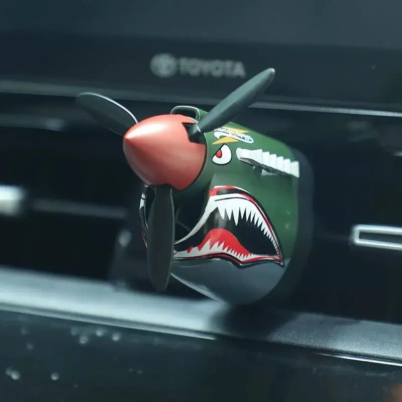 P-40 Fighter Plane Car Vent Air Freshener – Propeller Design